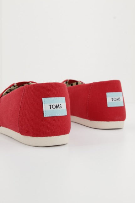 TOMS RED RECYCLED COTTON  en color RED  (3)