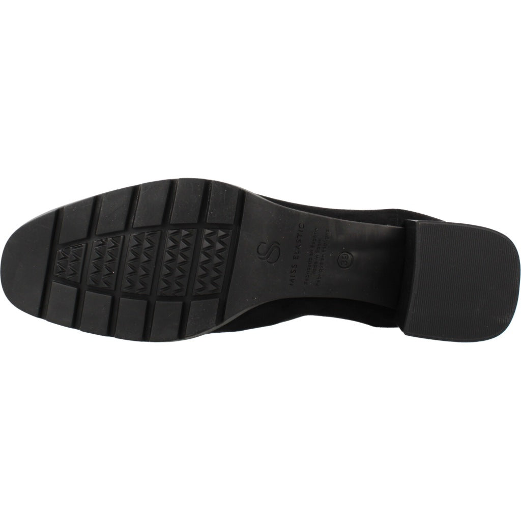 MISS ELASTIC BOTIN MENTHA en color NEGRO  (6)