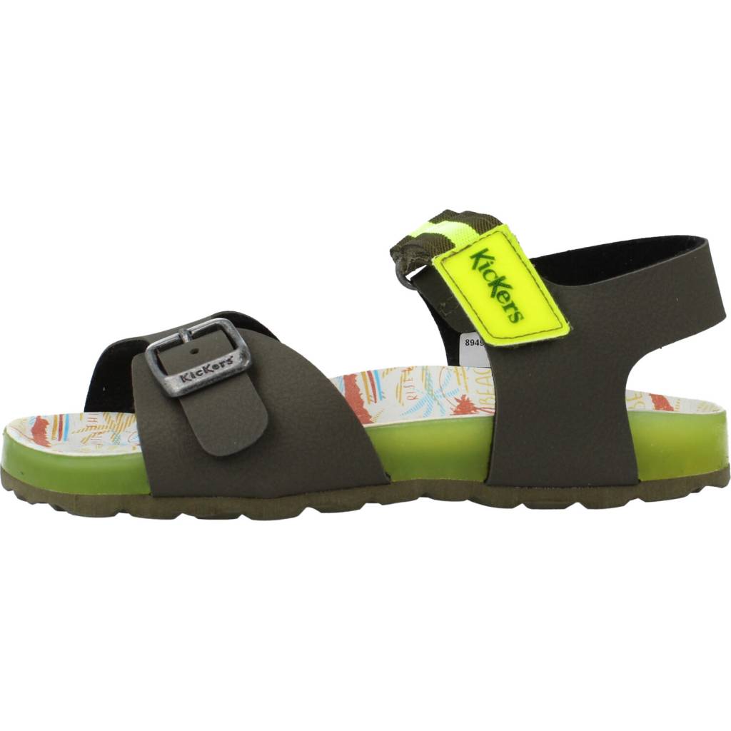 KICKERS SOSTREET en color KAKI  (2)