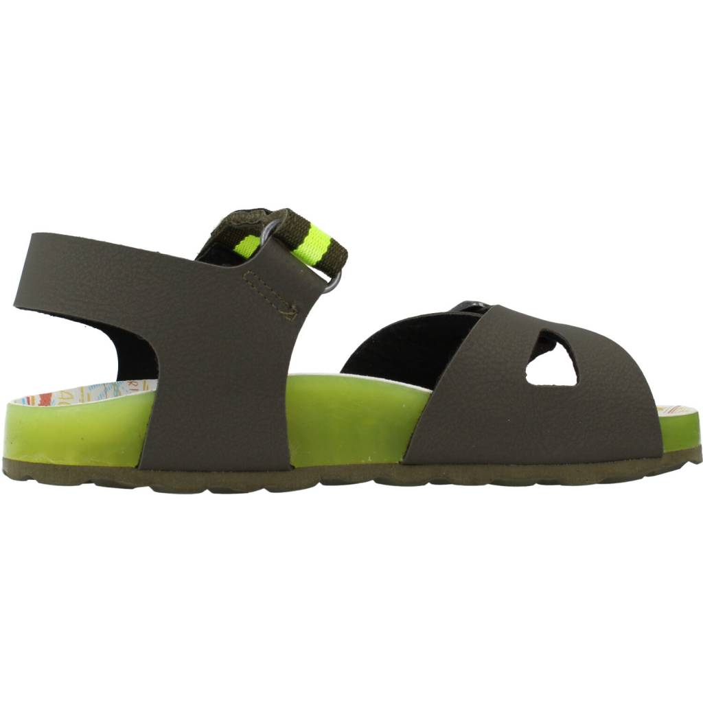 KICKERS SOSTREET en color KAKI  (4)