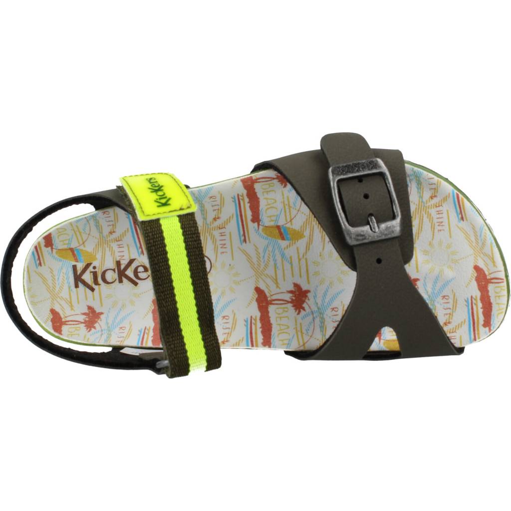 KICKERS SOSTREET en color KAKI  (7)