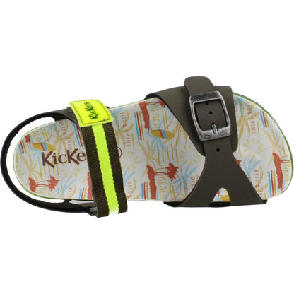 KICKERS SOSTREET en color KAKI  (7)