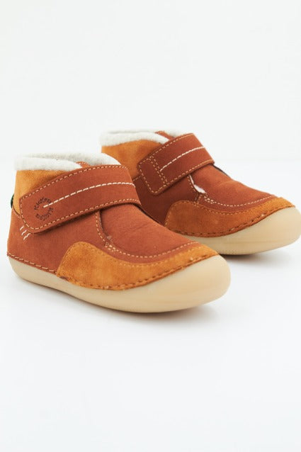 KICKERS SOKLIMB en color CAMEL  (1)