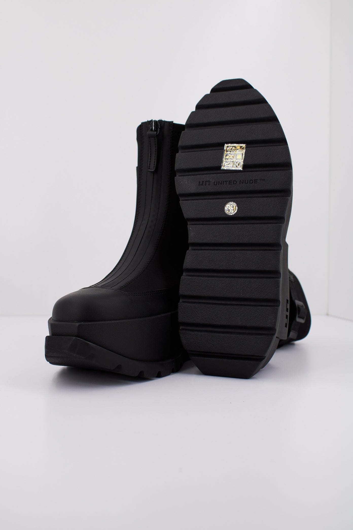 UNITED NUDE  ROKO BOOTIE II en color BLACK  (5)