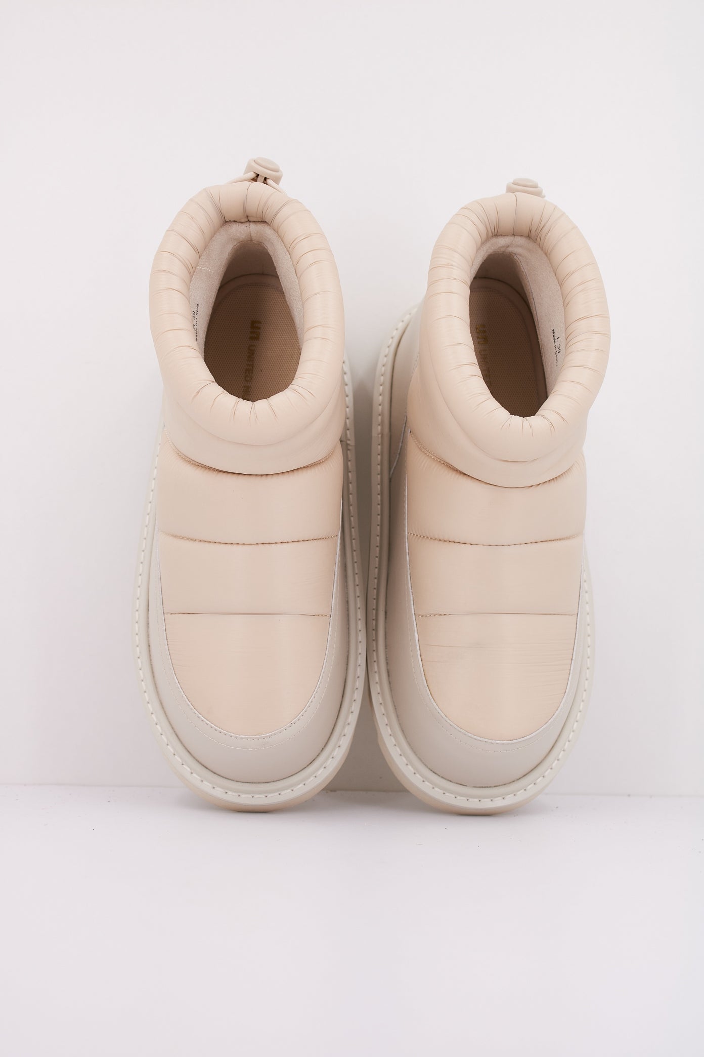 UNITED NUDE SEMBLA BUBBLE BOOTIE en color CHALK  (3)