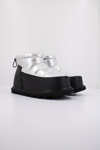 UNITED NUDE ZEMBLA BUBBLE BOOTIE en color SILVER  (2)