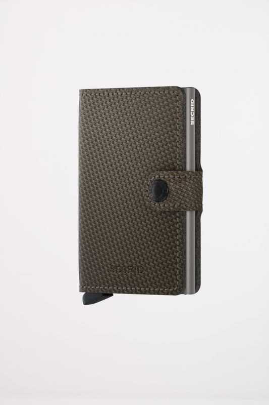 SECRID MINIWALLET CARBON en color KHAKI  (1)