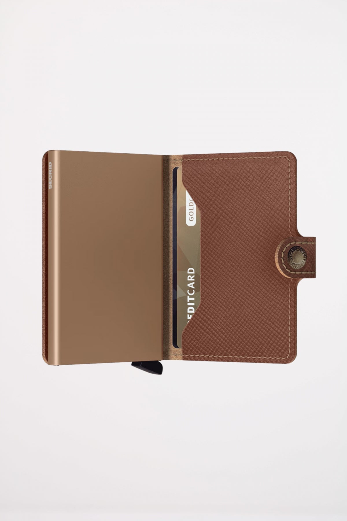 SECRID MINIWALLET en color CARAMEL  (3)