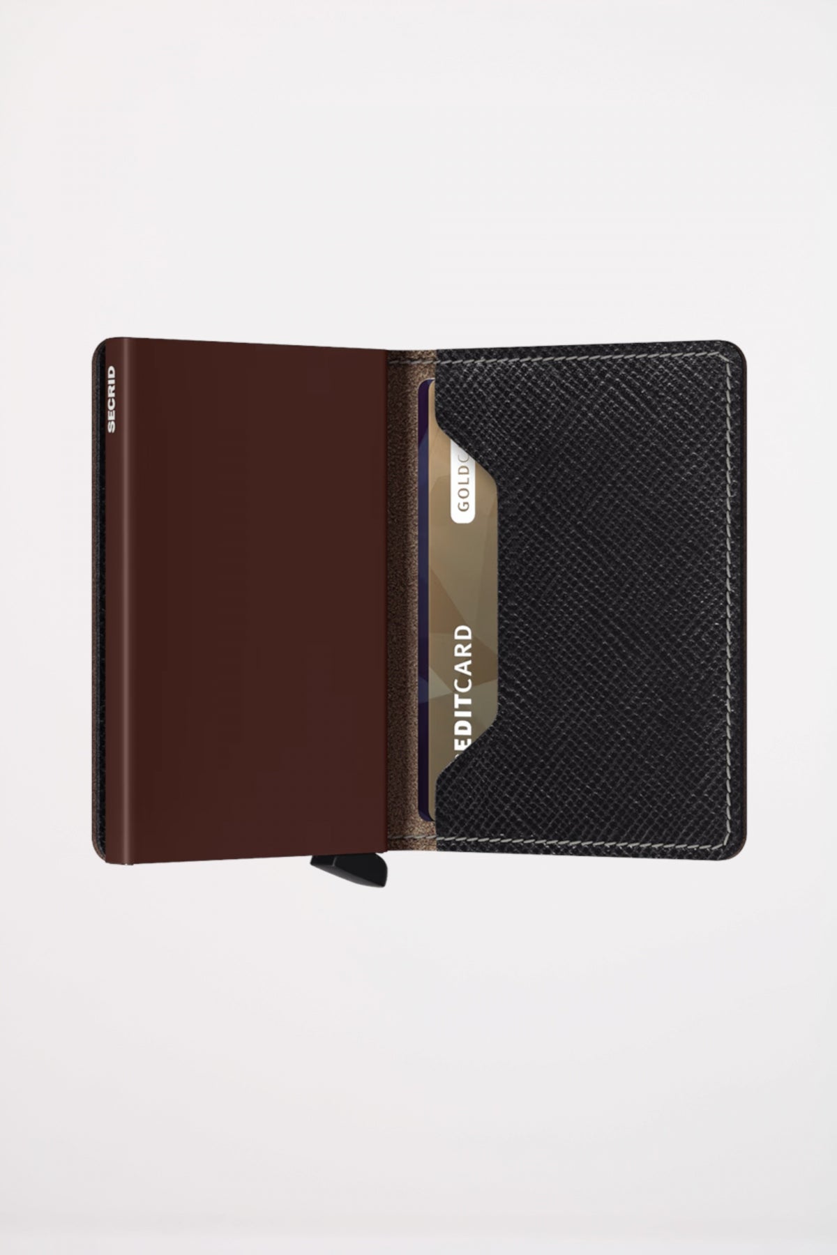 SECRID SLIMWALLET  en color BROWN  (3)