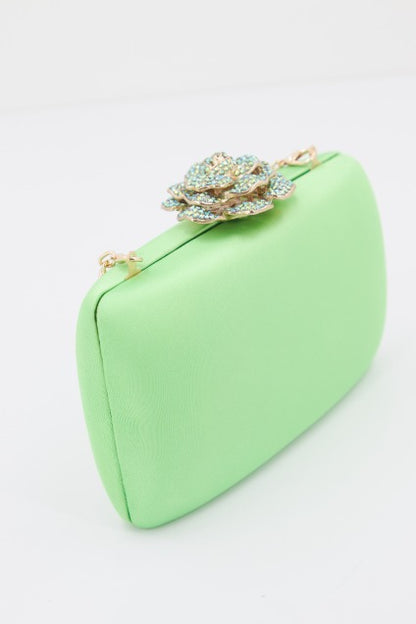 MENBUR M BOLSO FIESTA  en color LIME  (2)