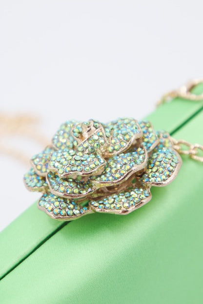 MENBUR M BOLSO FIESTA  en color LIME  (4)