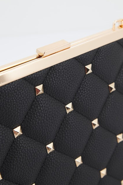 MENBUR M BOLSO ACOLCHA en color BLACK  (4)