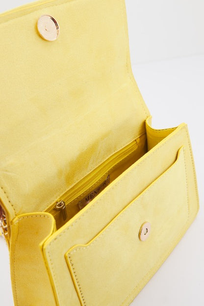MENBUR M BOLSO BANDOLE en color YELLOW  (3)