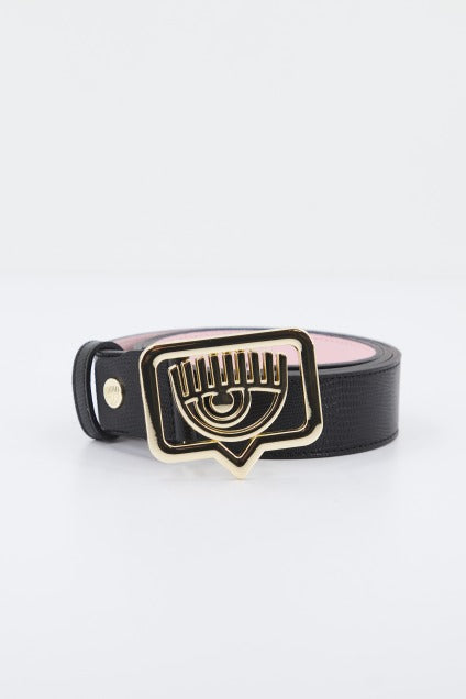 CHIARA FERRAGNI EYETAG BELT WITH PUR en color   (1)