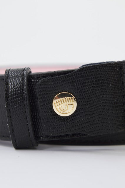 CHIARA FERRAGNI EYETAG BELT WITH PUR en color   (4)
