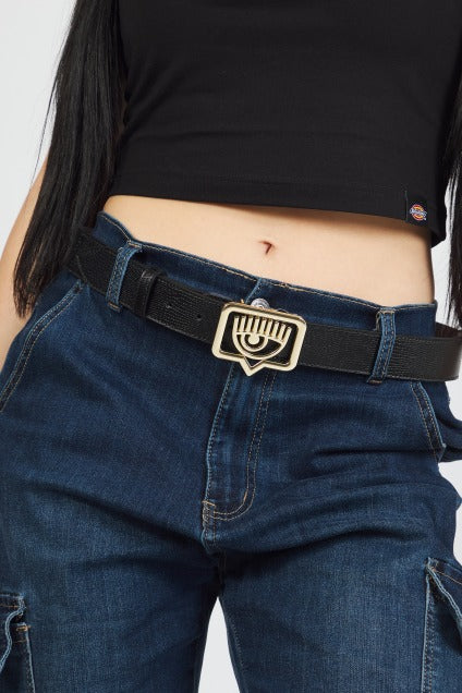 CHIARA FERRAGNI EYETAG BELT WITH PUR en color   (5)