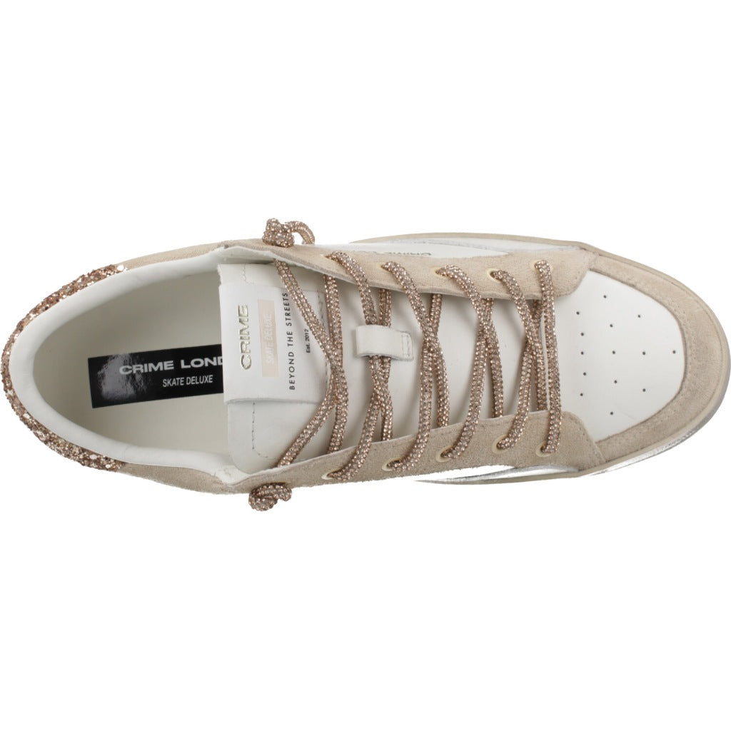 CRIME LONDON SK DELUXE WEDGE en color BEIG  (7)