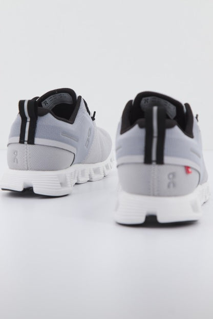 ON RUNNING CLOUD  WATERPROOF en color GLACIERWHI  (3)