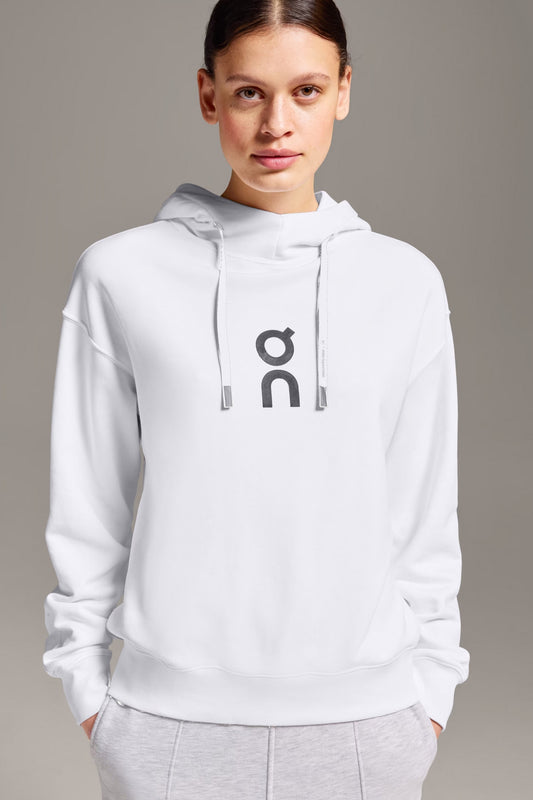 ON RUNNING  CLUB HOODIE en color WHITE  (1)