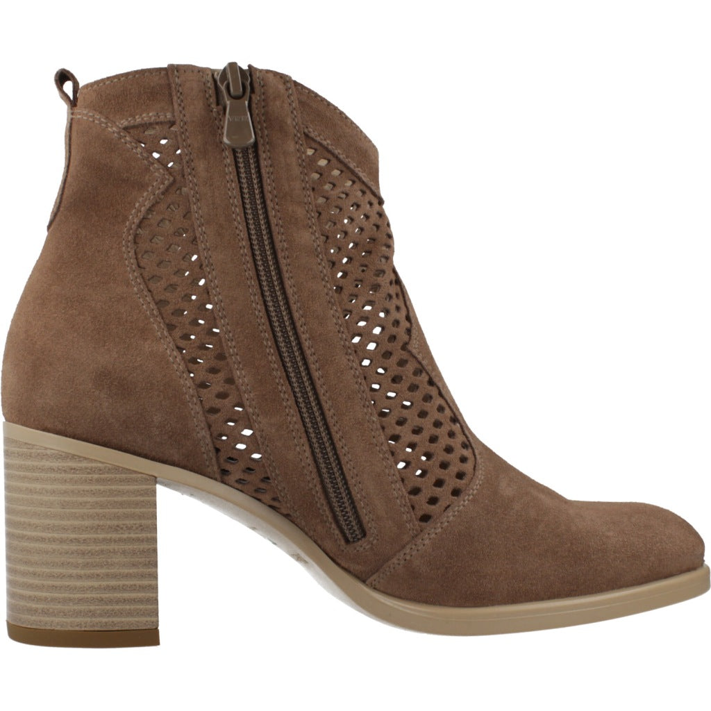 NERO GIARDINI BOTIN TACON VELOUR en color   (4)