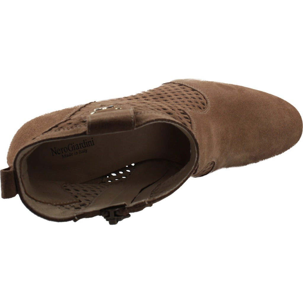 NERO GIARDINI BOTIN TACON VELOUR en color   (6)