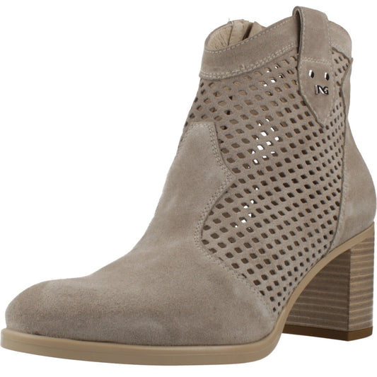 NERO GIARDINI BOTIN TACON VELOUR en color   (1)