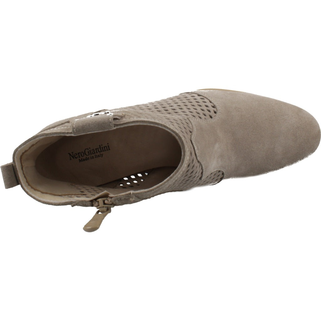 NERO GIARDINI BOTIN TACON VELOUR en color   (6)