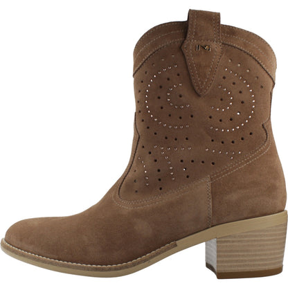 NERO GIARDINI BOTIN VELOUR en color   (2)