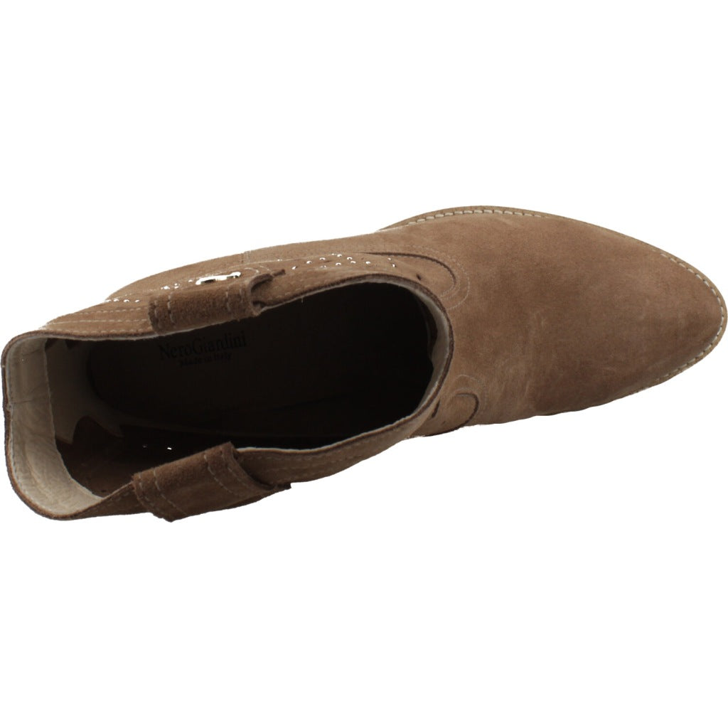 NERO GIARDINI BOTIN VELOUR en color   (6)