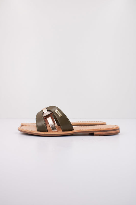 LES TROPEZIENNES HAMSUKO en color KAKI MULTI  (1)
