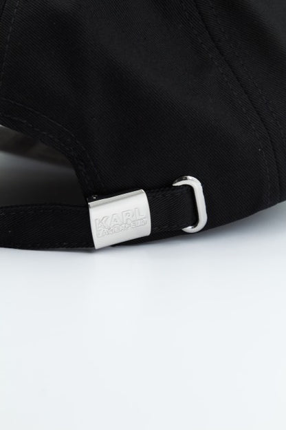 KARL LAGERFELD K/SIGNATURE CAP en color A BLACK  (4)