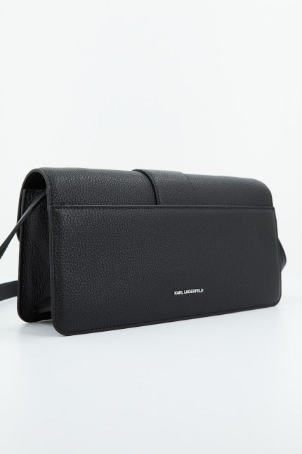 KARL LAGERFELD K/IKONIK . LEA FLP en color A BLACK  (2)