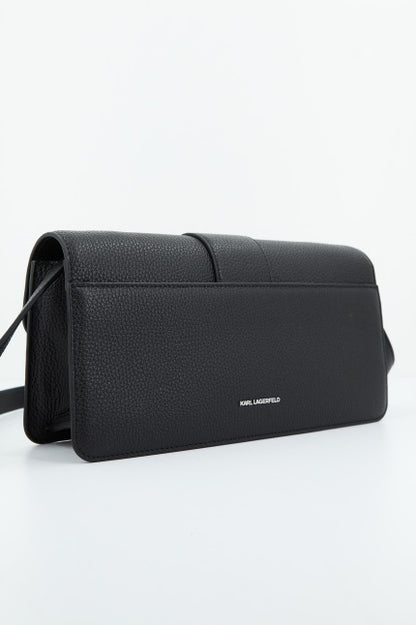 KARL LAGERFELD K/IKONIK . LEA FLP en color A BLACK  (2)