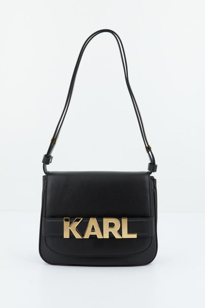KARL LAGERFELD K/LETTERS FLAP CROSS en color A BLACK  (1)