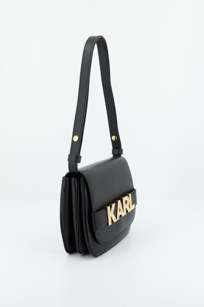 KARL LAGERFELD K/LETTERS FLAP CROSS en color A BLACK  (2)