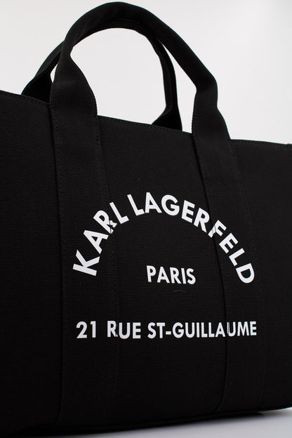 KARL LAGERFELD RSG SQUARE MEDIUM TO en color A BLACK  (4)