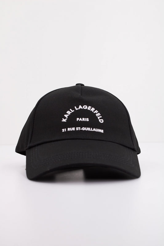 KARL LAGERFELD RSG CAP en color A BLACK  (1)
