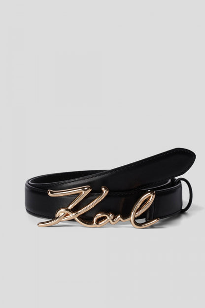 KARL LAGERFELD K/DIGNATURE BELT en color A BLCKG  (1)