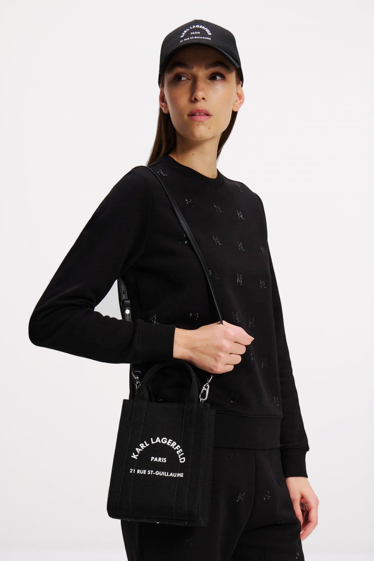 KARL LAGERFELD RUE ST-GUILLAUME en color A BLACK  (4)