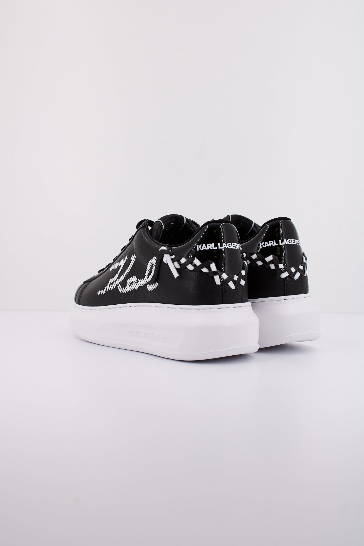 KARL LAGERFELD KAPRI WHIPSTITCH LO  en color  BLACK  (4)