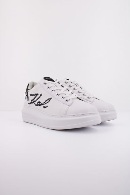 KARL LAGERFELD KAPRI WHIPSTITCH LO  en color  WHITE  (2)