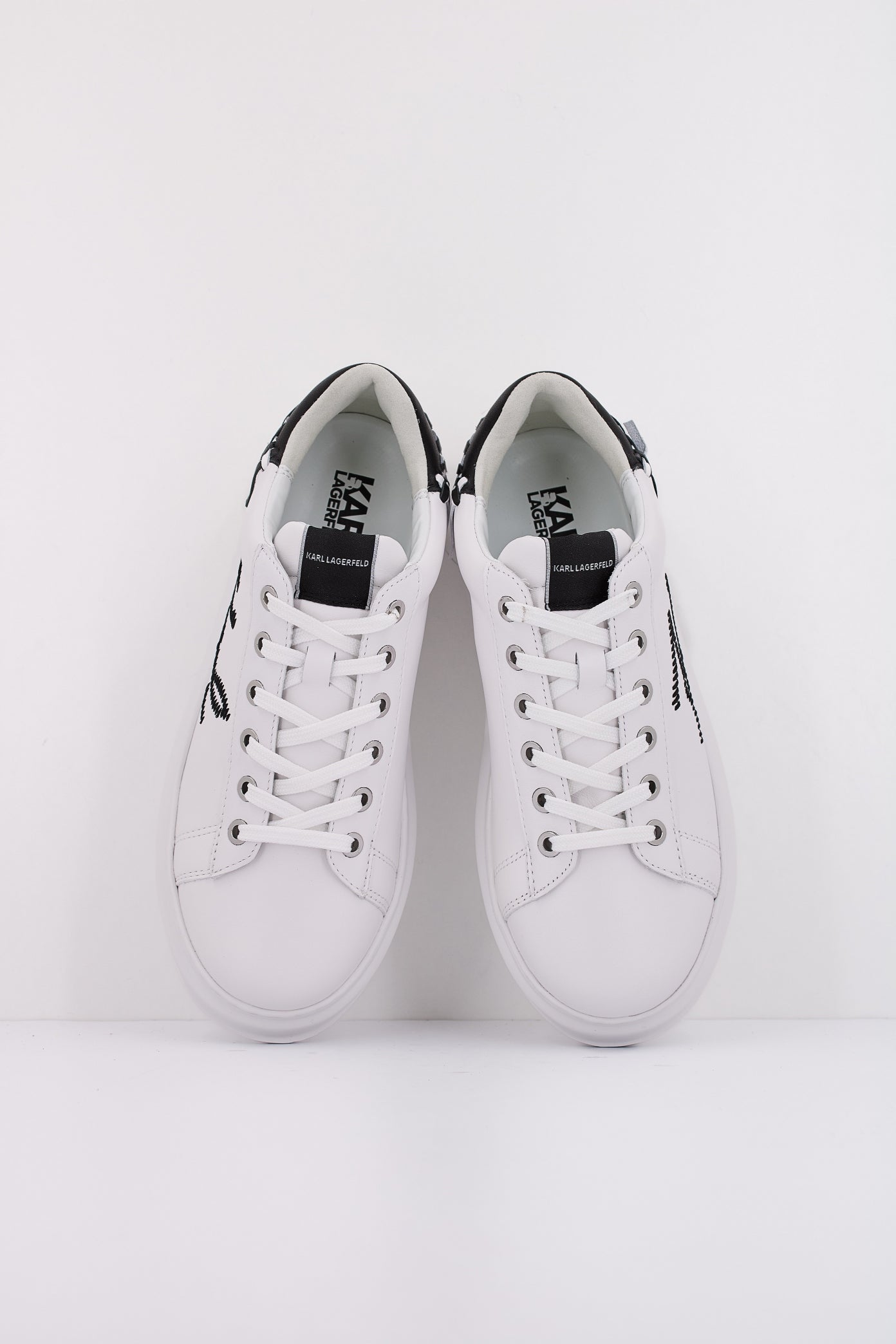 KARL LAGERFELD KAPRI WHIPSTITCH LO  en color  WHITE  (3)