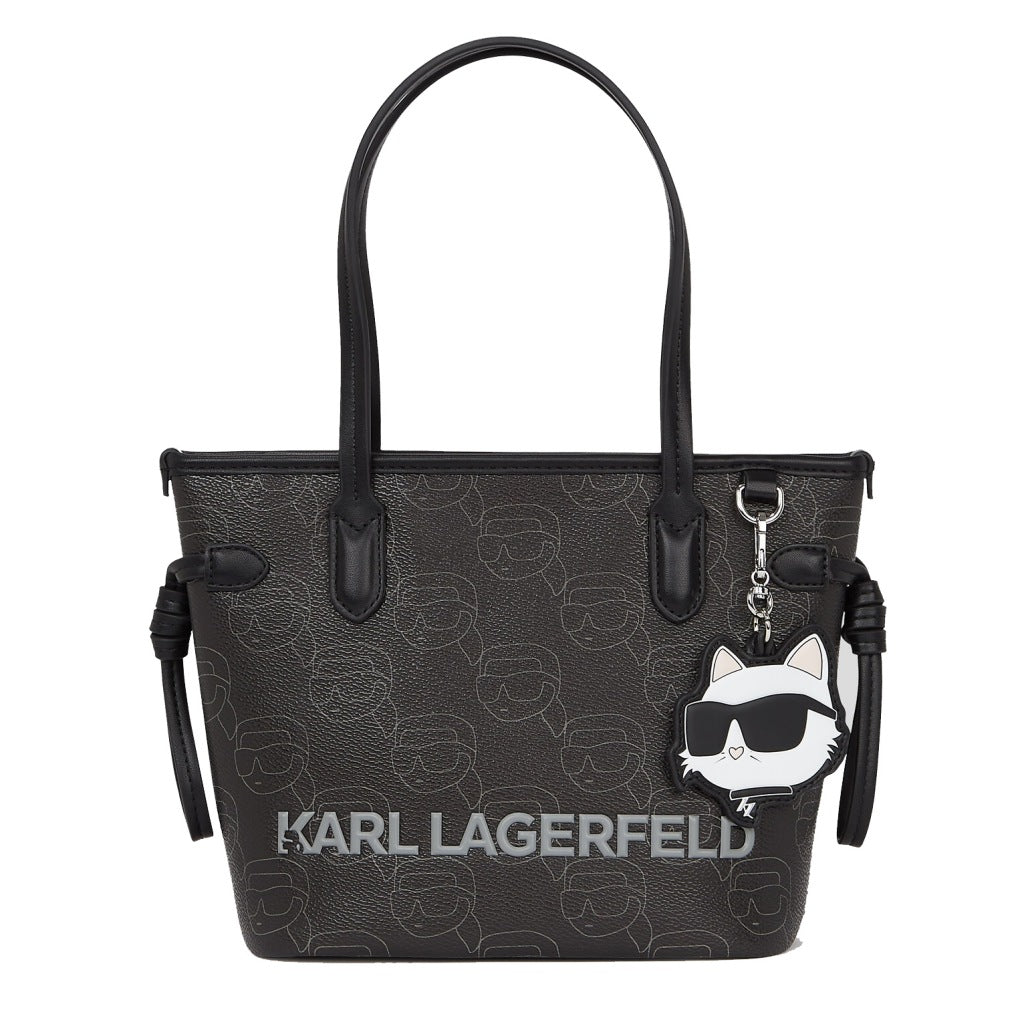 KARL LAGERFELD IKON MOO CC SM TOTE en color NFTBLK  (1)