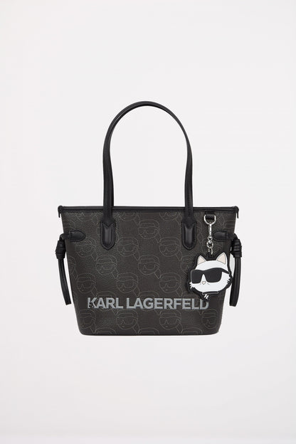 KARL LAGERFELD IKON MOO CC SM TOTE en color NFTBLK  (5)