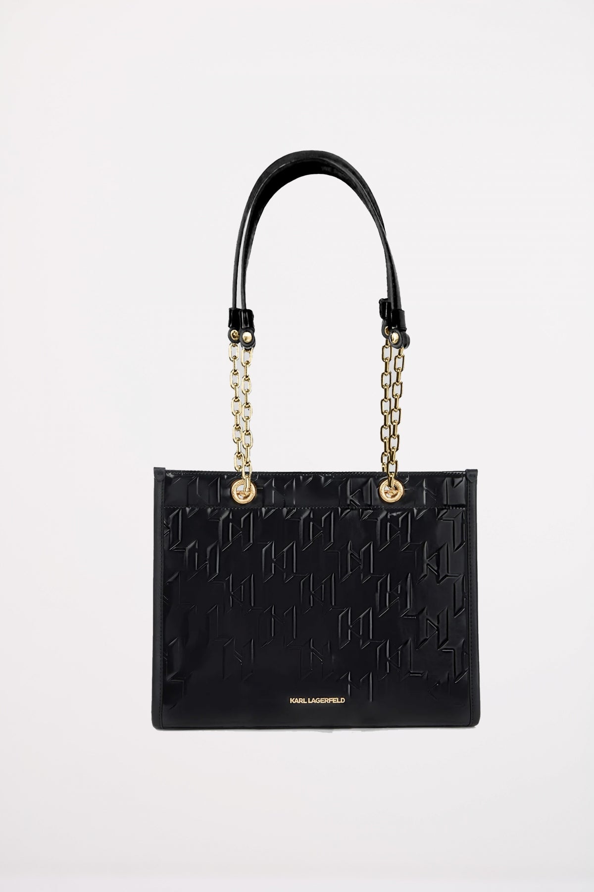 KARL LAGERFELD SKUARE SP SHINY MONO en color BLACK  (1)