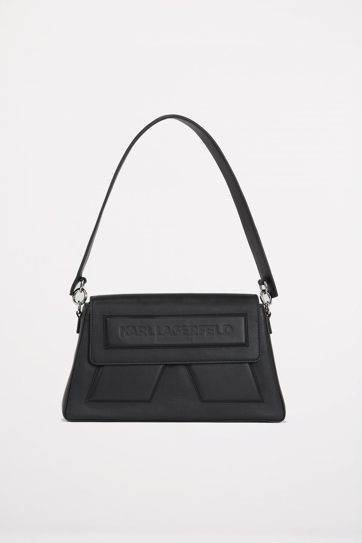 KARL LAGERFELD IKON K SOFT SHOULDER en color BLACK  (1)