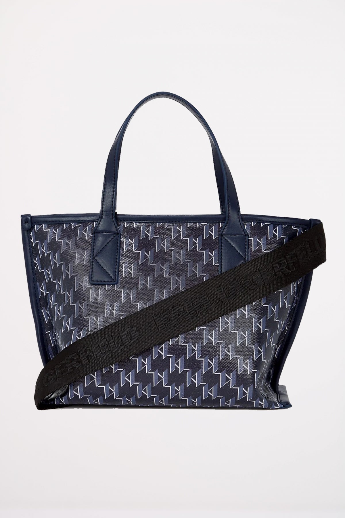 KARL LAGERFELD VOYAGE SM TOTE en color NVYBLE  (2)