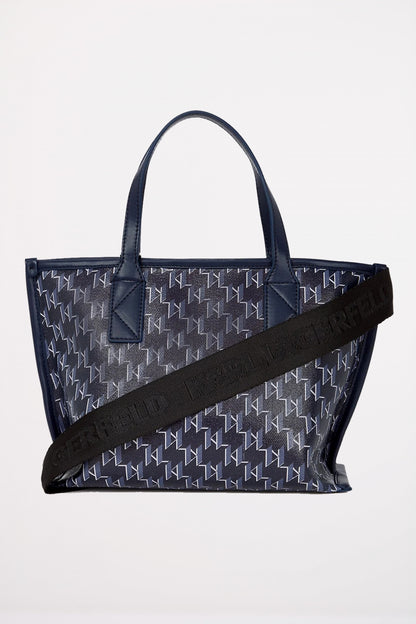 KARL LAGERFELD VOYAGE SM TOTE en color NVYBLE  (2)