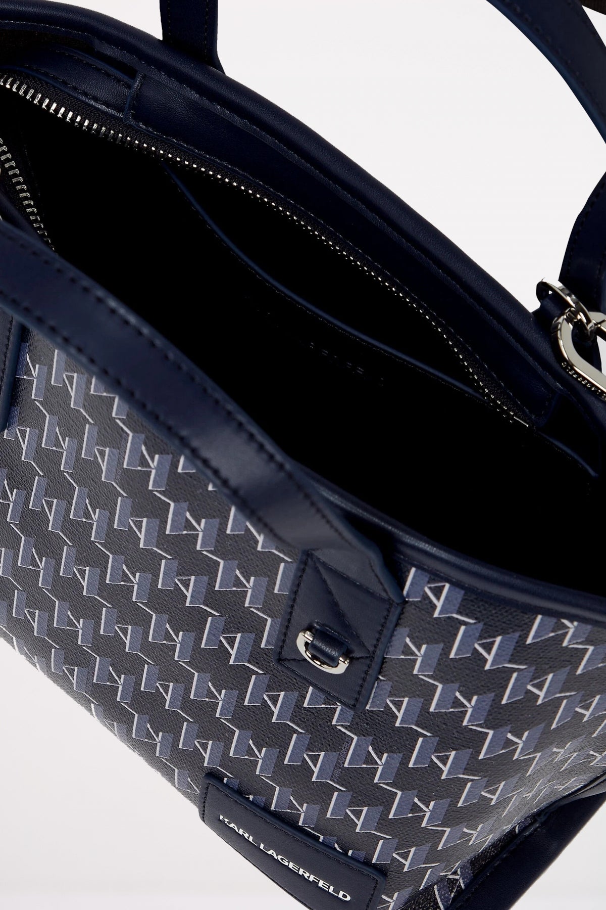 KARL LAGERFELD VOYAGE SM TOTE en color NVYBLE  (3)