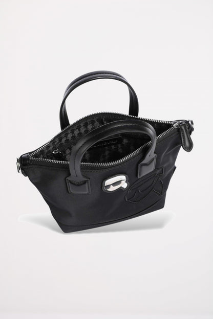 KARL LAGERFELD IKON NYLON NFT SM TO en color BLACK  (3)